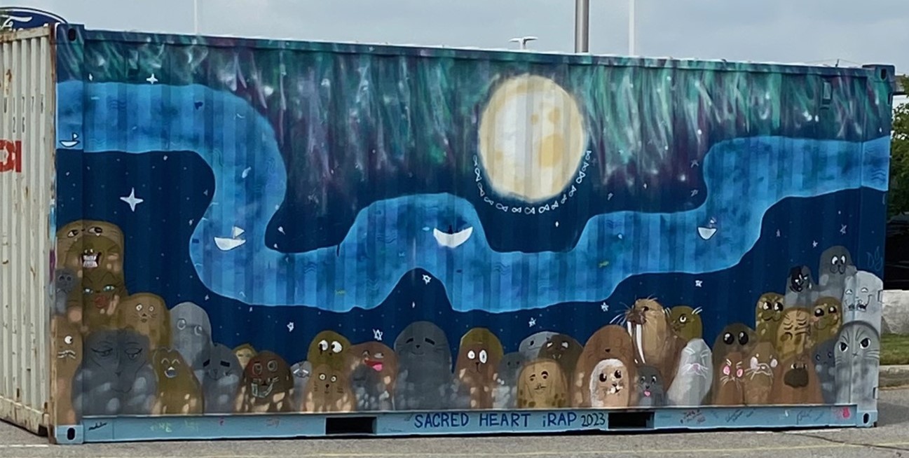 arctic mural