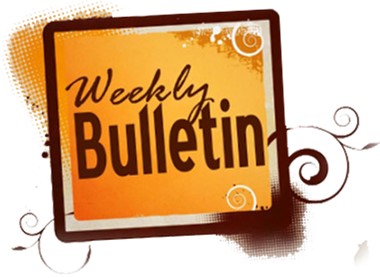 subscribe to our weekly bulletin
