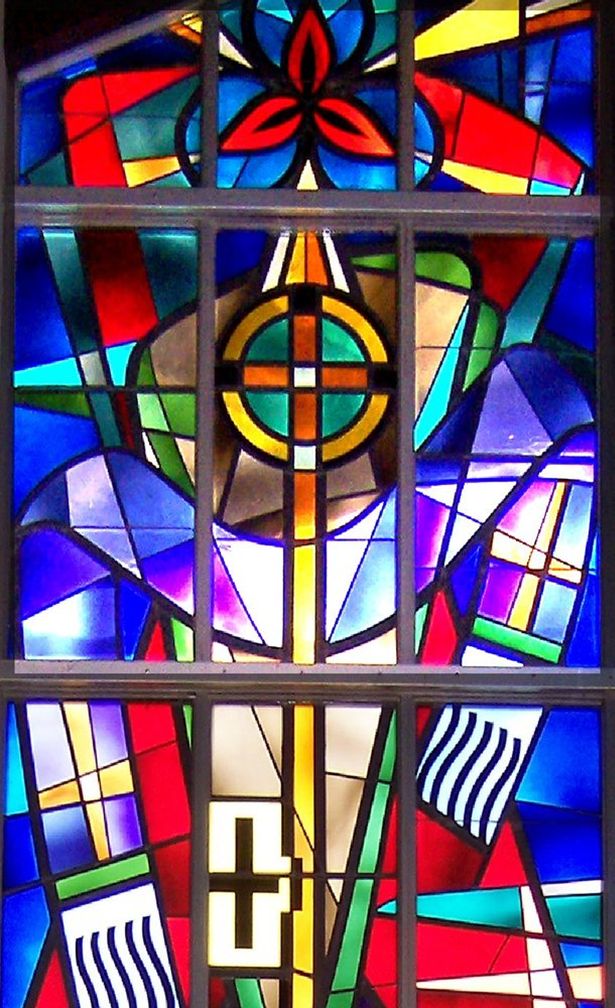 stained glass sacraments